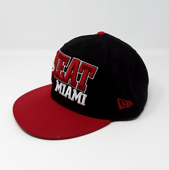 New Era Other - Miami Heat adjustable Snapback Cap
